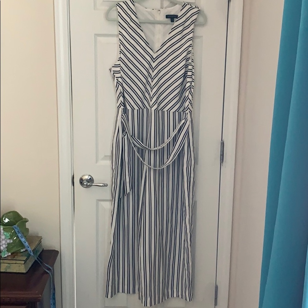 Black and White Junpsuit